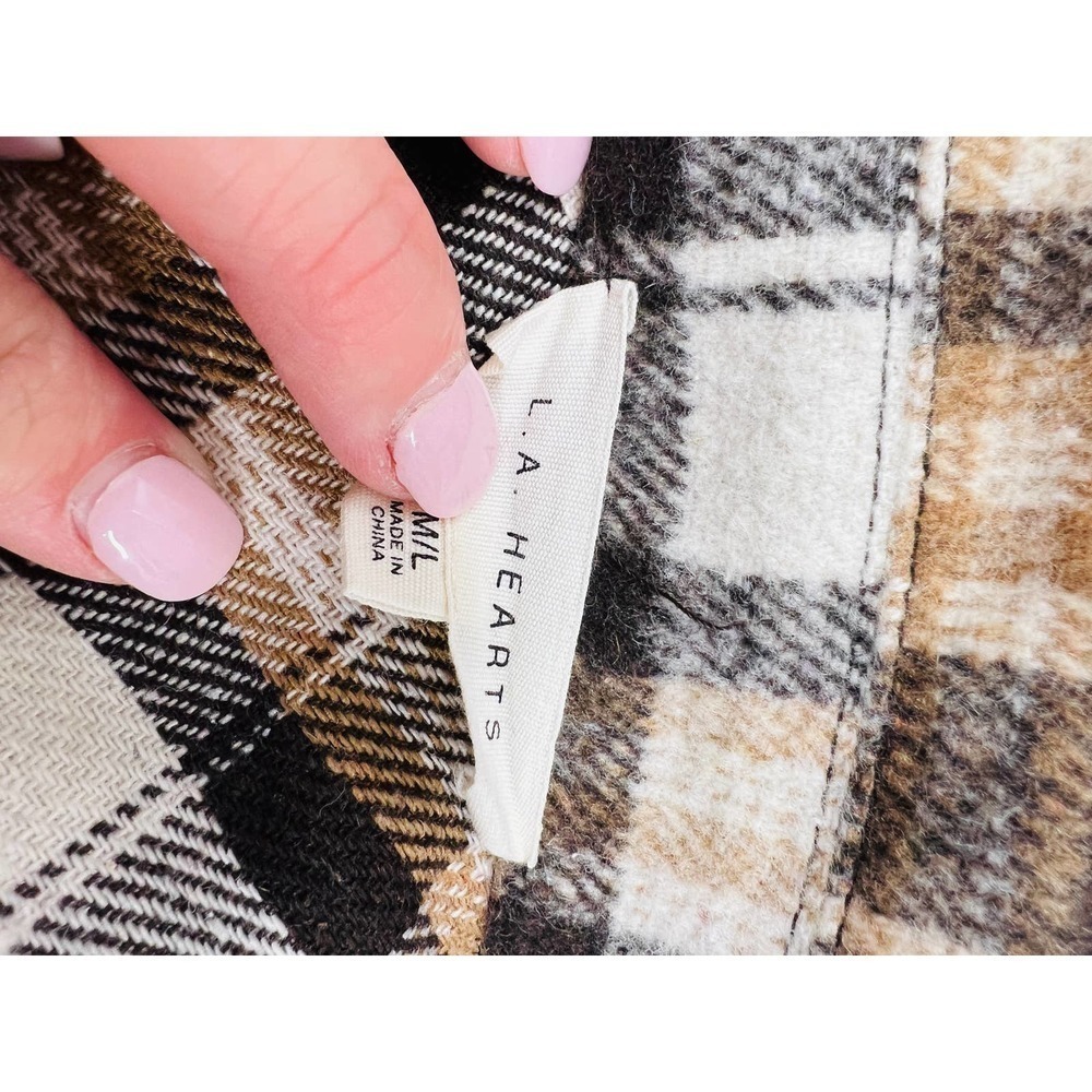 L.A Hearts Shacket Jacket - Picture 7 of 7
